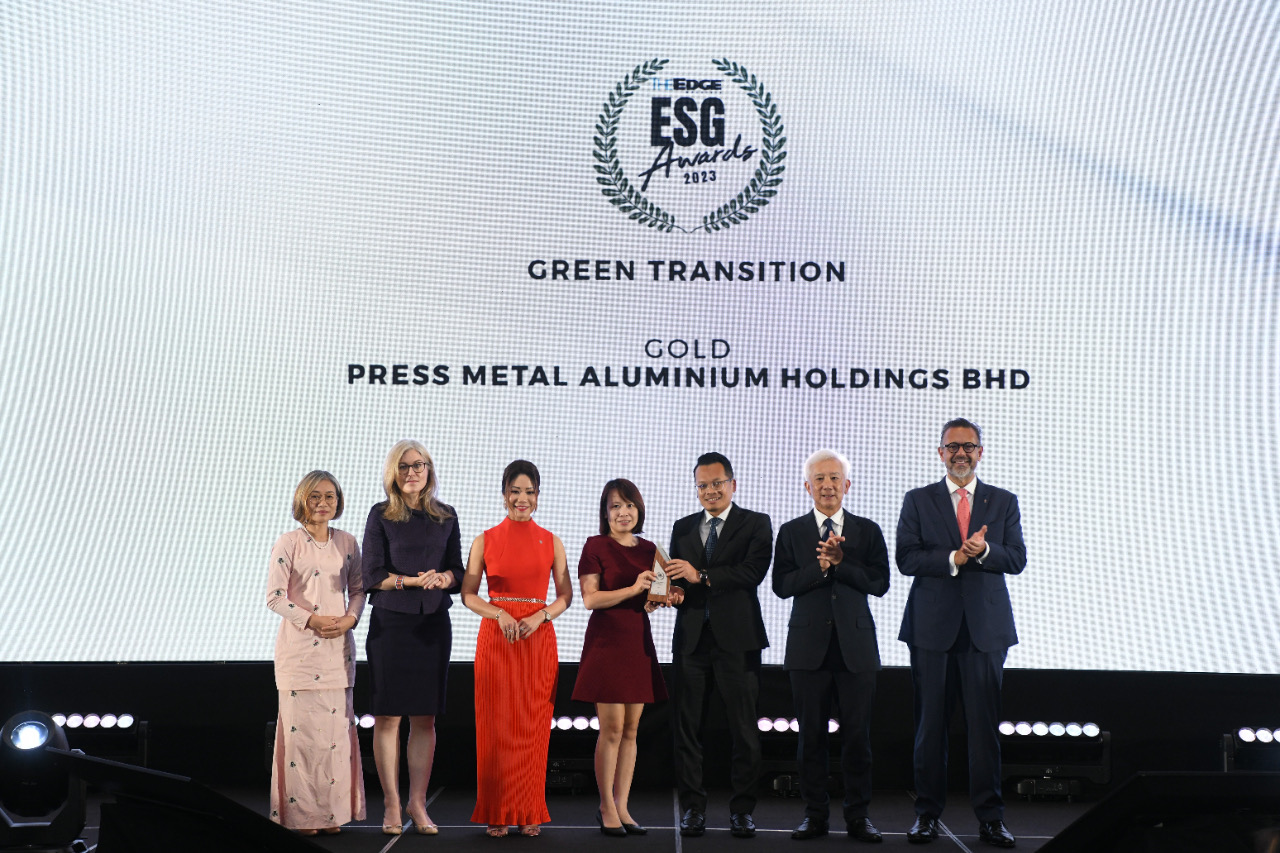 齊力鋁業集團榮獲THE EDGE ESG AWards 2023兩項金獎
